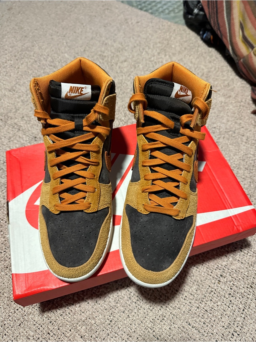 Nike Dunk High Dark Russet - Picture 4 of 12